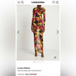 Louisa ballou dress maxi